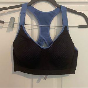 COPY - Victoria's Secret Sport Sports Bra Black Blue Size 34C